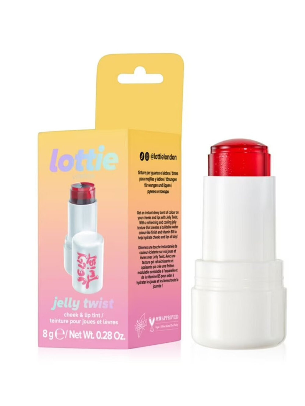 Lottie London Jelly Twist Cheek & Lip Tint